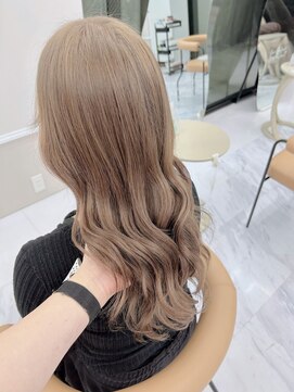 ディスイズ(thisis) 【thisis】ミルクティーベージュ/韓国風/レイヤーカット