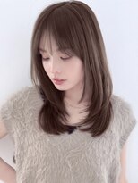 ナイロン 西葛西店(NYLON.)&nbsp;＜NYLON.＞小顔矯正ミディアムレイヤーフェミニンロング