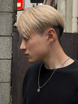 エルマーク 和歌山(L-MARK) ダブルカラー/ブリーチ/ミルクティー/ヘアカラー/men's