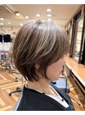 大人の垢抜けショート