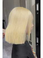 メゾン(Maison) 抜きっぱなしホワイトブロンド
