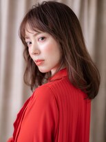 カバーヘア ブリス 志木南口駅前店(COVER HAIR bliss)&nbsp;グレージュブラウン韓国巻き小顔デジタルパーマ321Z志木30代40代