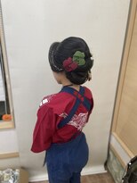 美容室こころ お祭りのヘアスタイル