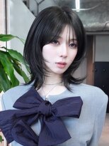 アルバム 池袋(ALBUM) ミディアムレイヤーくびれミディ_F1596