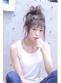 cache cache★くずしするふわお団子アレンジ
