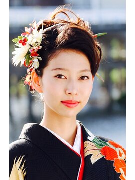 イザワ ヘアメイクサロン(izawa) 成人式アップ