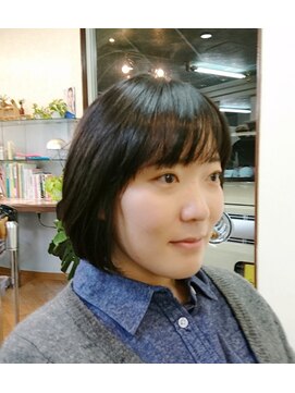 ヘアサロン スリーク(Hair Salon Sleek) 優しいお姉さんのショートボブ