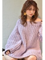 シー(cie)&nbsp;cie hair.オシャレ,波巻き,透明感,ラフ,カジュアル,スタイル