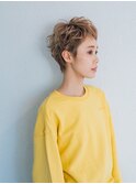 個性的♪無造作☆ベージュカラー 