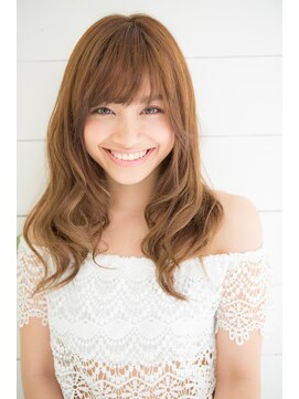 美容室ふつき 【美容室ふつき】☆無造作カールベージュセミロング☆