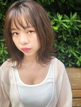 フィルムス 田町芝浦(FILMS) 外ハネロブ 柔らかグレージュ