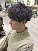 《kaito》刈り上げ マッシュ ◎ブルーバイオレット◎