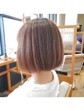 ゼノン ユニ(ZENON uni) 前下がりボブ