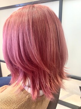 アールサロン オカザキ(Rr salon.OKAZAKI) ピンクカラー