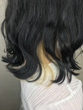 ヘアリゾートエーアイ 東陽町店(hair resort Ai) "インナーブロンド"