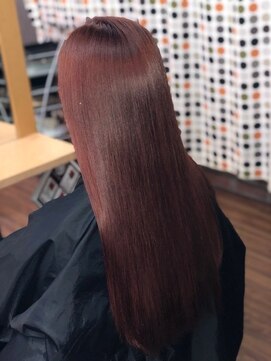 ビューティー コレクション 富士店(Beauty Collection) ブリーチ無しピンクカラー