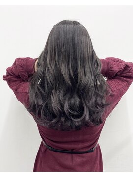 クールブ(Courbe) 大人気の美髪カラー♪透明度たっぷりのダークグレージュ