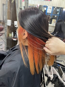 ヘアリゾートユア 新大久保店(hair resort YuA) インナーカラー