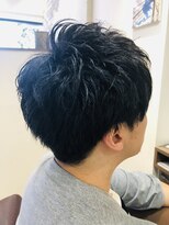 ヘアースパパズ(hair spa PAZ) ブルーグレージュショートレイヤーマッシュ ¥6600