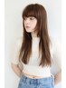 カット ＋ 髪質改善ストレート（縮毛矯正）＋L tr ¥27000