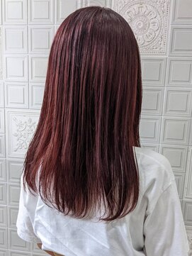 ルシエ(LUCIE) ブリーチあり深みレッド