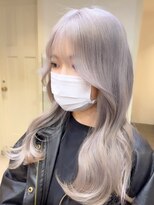 ベレーザ 渋谷(BELEZA)&nbsp;2274外国人風カラーホワイトベージュハイトーンカラールーズヘア
