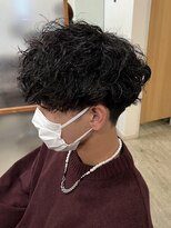 エルベ  茨大前店(elve)&nbsp;メンズ×ツイストスパイラルパーマ