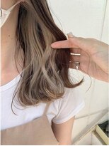 アローズ 荒尾店(arose)&nbsp;10代20代30代大人可愛いインナーカラーミルクティーベージュ