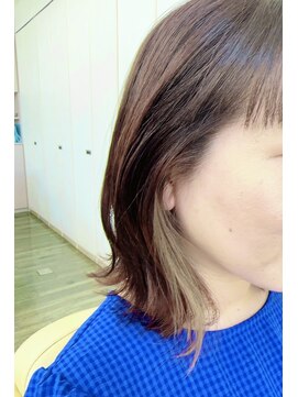 リリカル ヘアオブジェ イヤリングカラー