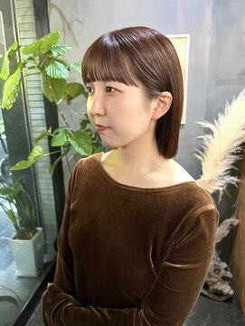 ルーシーバイパム 恵比寿(Lucy by PAM.) 耳掛けストレートボブ