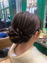 ヘアーラウンジ アンフィ 井土ヶ谷(Hair Lounge Anphi)&nbsp;イベントヘアセット♪アップスタイル