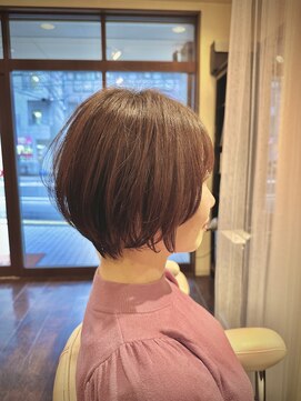 エニィ 池袋西口(Any) 切りっぱなしボブ/エアリーロング/美髪/ピンクブラウン/22