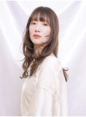 フェイスレイヤー ロング デジタルパーマ