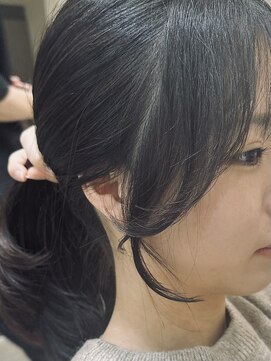 ロンドネートゥル 新潟(Lond naitre) 新潟/万代 ナチュラル顔まわりカット