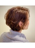 大人ショート×マロンブラウン
