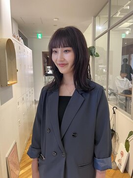 ツナグ(tsunagu) 紫でトーンダウン