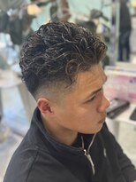 ハーツヘアーズ 五日市店(HEARTS hair's)&nbsp;メンズパーマ　スキンフェード