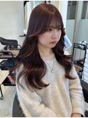 韓国レイヤー/ラベンダーグレージュ