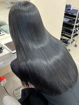 オズ 安積店(OZ)&nbsp;安積髪質改善トリートメント顔周りレイヤーカットベージュカラー