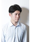 ビジネスマン7:3分ツーブロック