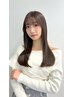 【極上美髪】髪質改善ストレート＋カラー＋カット＋バイカルテTr〈縮毛矯正〉
