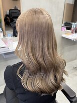 アンバー(UMBER)&nbsp;ミルクティーベージュ　ブリーチ2回