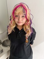 キオク(KIOX)&nbsp;抜きっぱなしblonde  pink purple デザイン