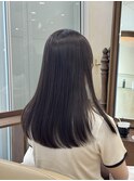 7トーン/透明感グレージュ/ローレイヤーカット