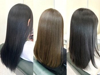 スタイルジャパン 美里店(style JAPAN)の写真/【沖縄市】髪質改善×似合わせカット＊ダメージを最小限に抑えたオトナ女子のための通い続けたくなるサロン