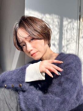 メモリーズ 銀座(Memories) 黒髪ショート30代40代50代白髪ぼかしショートボブ絶壁解消下村