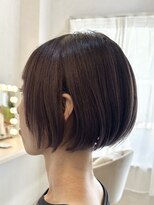 栞美容室&nbsp;ミニボブ　隠し刈り上げ