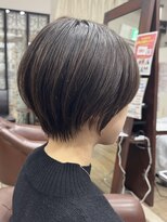 ハピネス クローバー 八木店(Happiness CLOVER) くびれショート 白髪ぼかし 大和八木