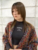 ノル 栄矢場町(nol)&nbsp;酸性ストレート×顔周り姫カットレイヤー