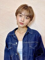 リベルタ 下北沢(liberta) ナチュラルショート×ハイライト